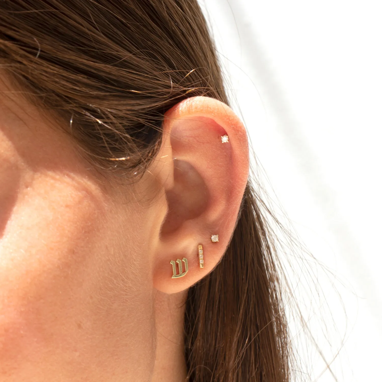 Aleph-Bet Earring