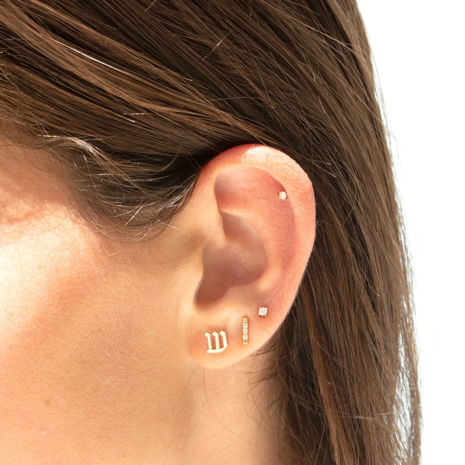 Aleph-Bet Earring