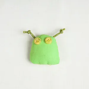Alien - Handmade Stuffed Brooch