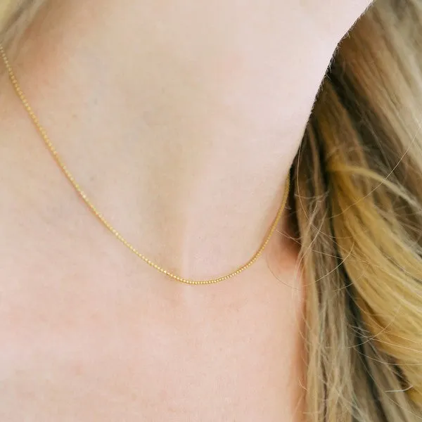 Ball Chain Choker Necklace
