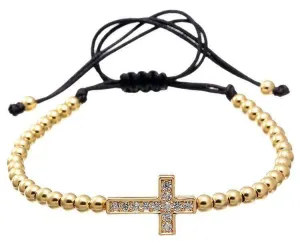Beaded Cross Unisex Bracelet [4 Variants]
