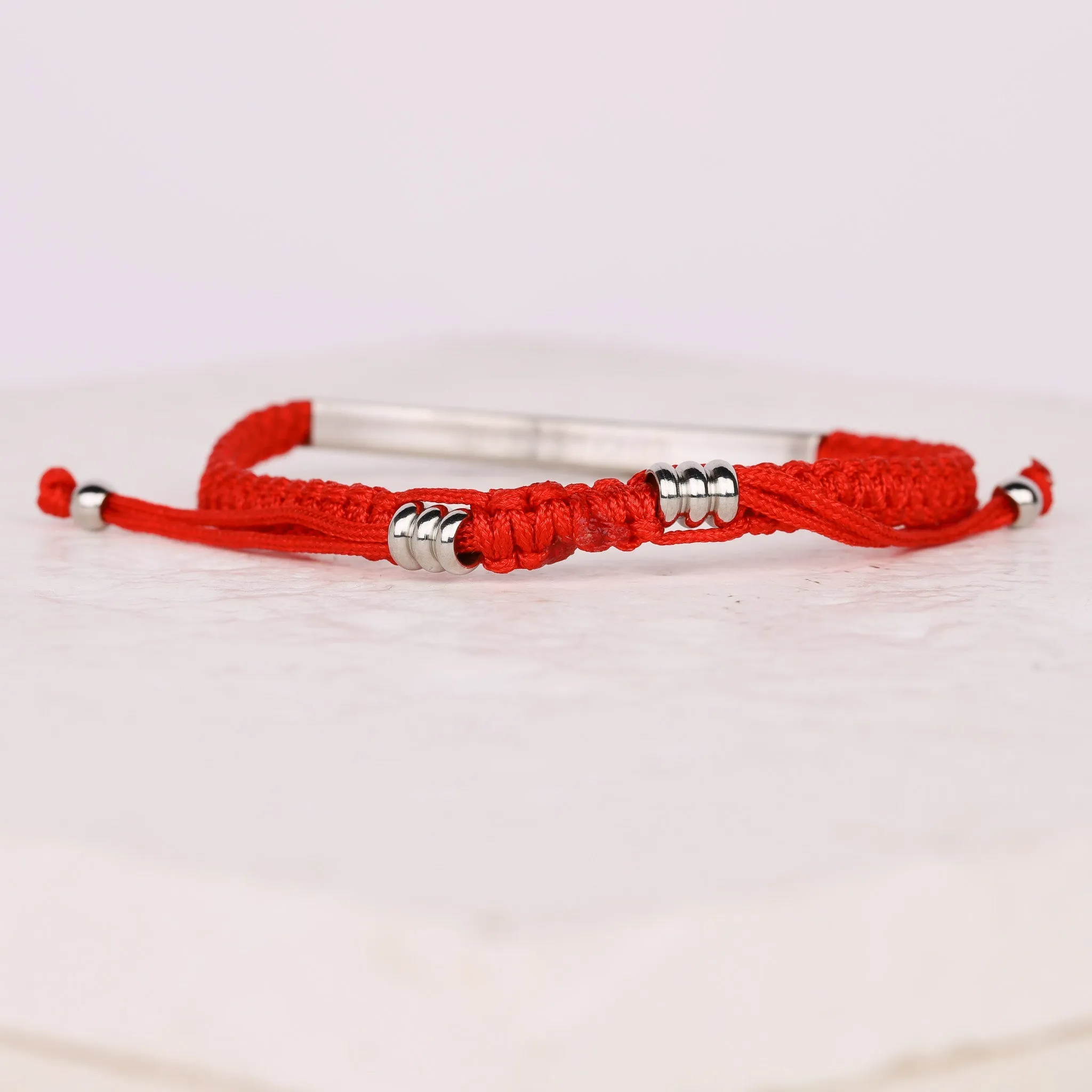 BEAUTIFUL GIRL, YOU WERE MADE TO DO GREAT THINGS ROPE BRACELET