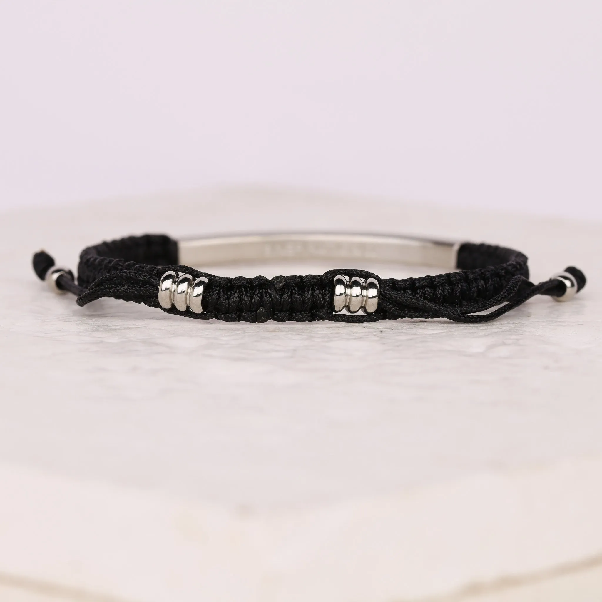 BEAUTIFUL GIRL, YOU WERE MADE TO DO GREAT THINGS ROPE BRACELET