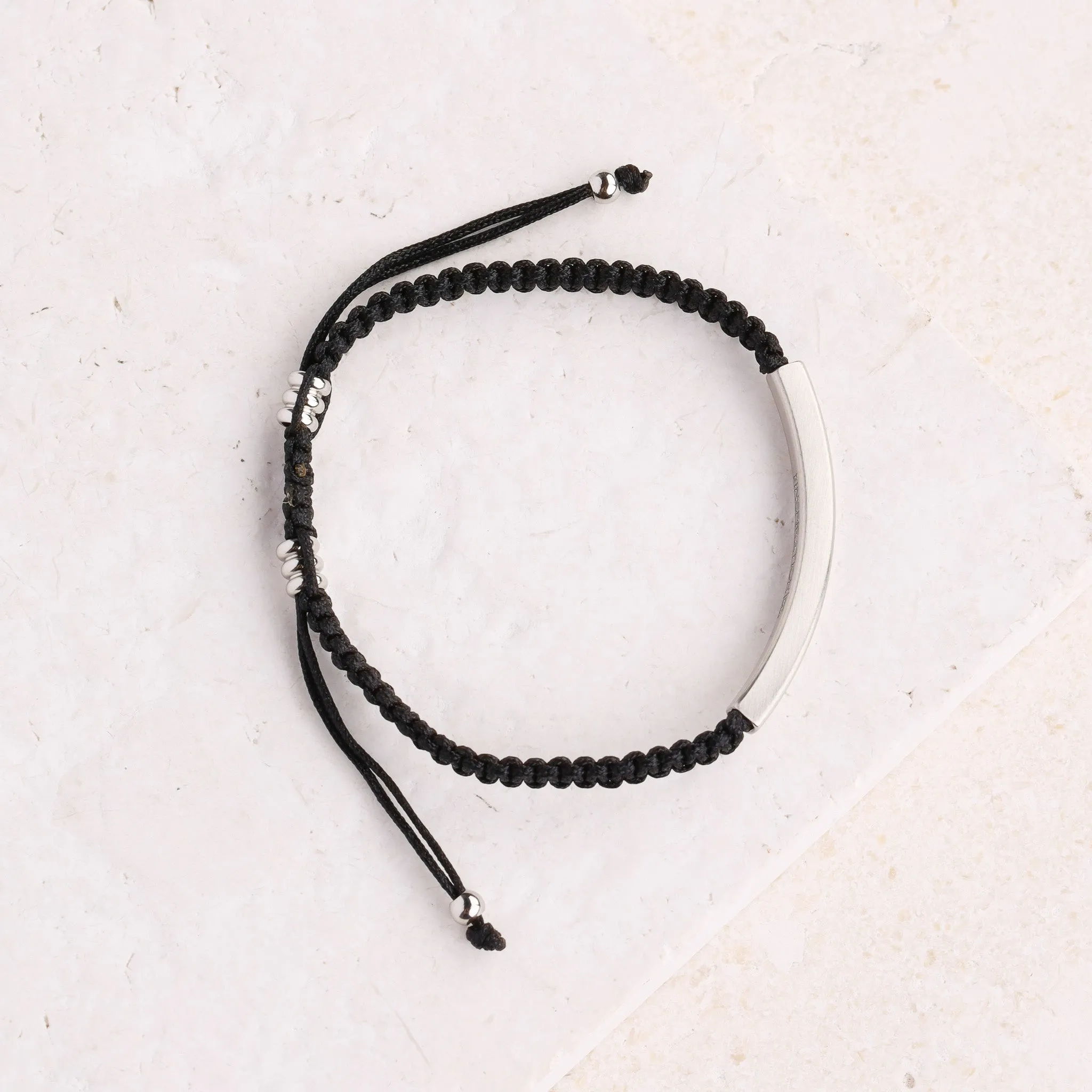 BEAUTIFUL GIRL, YOU WERE MADE TO DO GREAT THINGS ROPE BRACELET