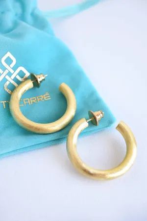 BETTY CARRE 1 CHUNKY GOLD HOOPS