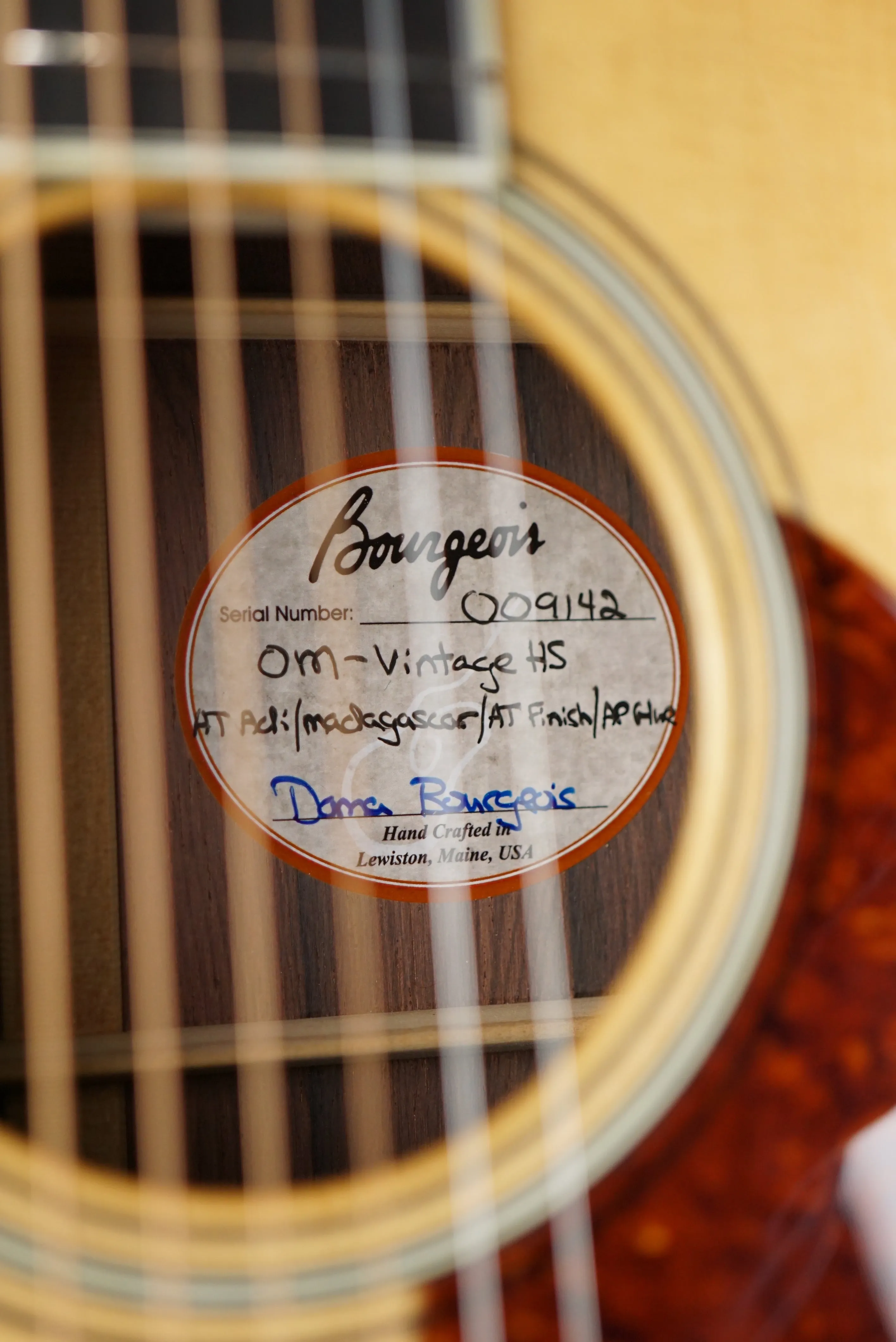Bourgeois Custom OM Vintage Heirloom Series