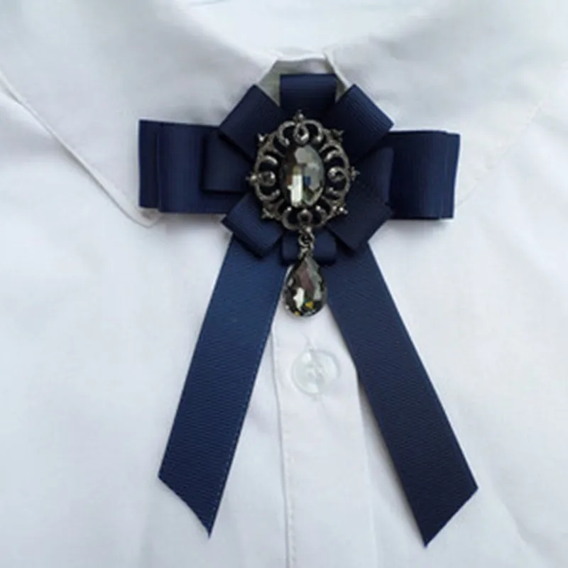 Brooches Unisex Pin Real Trendy Zinc Alloy Broche Joker Fashion Handmade Bow Brooch