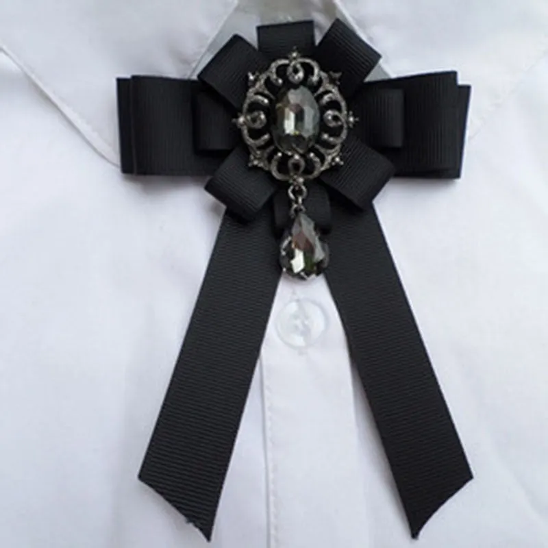 Brooches Unisex Pin Real Trendy Zinc Alloy Broche Joker Fashion Handmade Bow Brooch