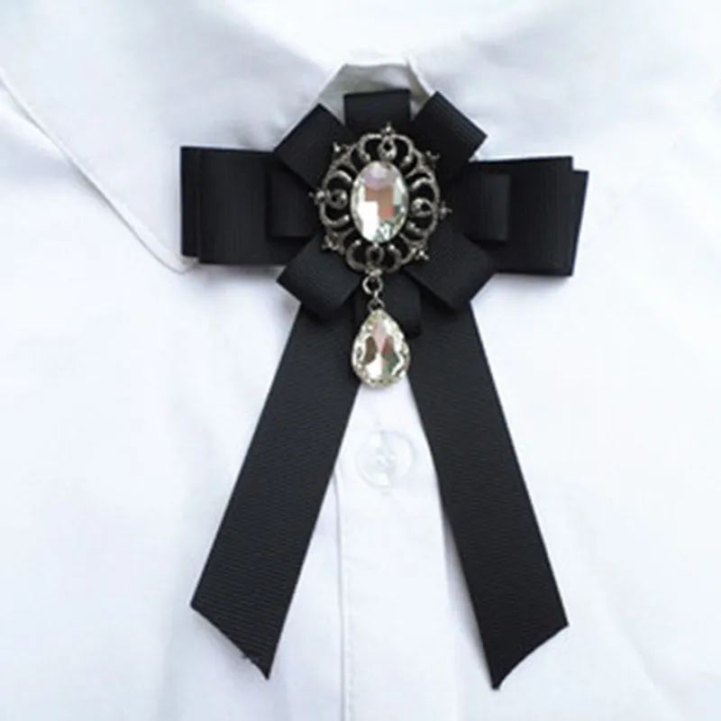 Brooches Unisex Pin Real Trendy Zinc Alloy Broche Joker Fashion Handmade Bow Brooch