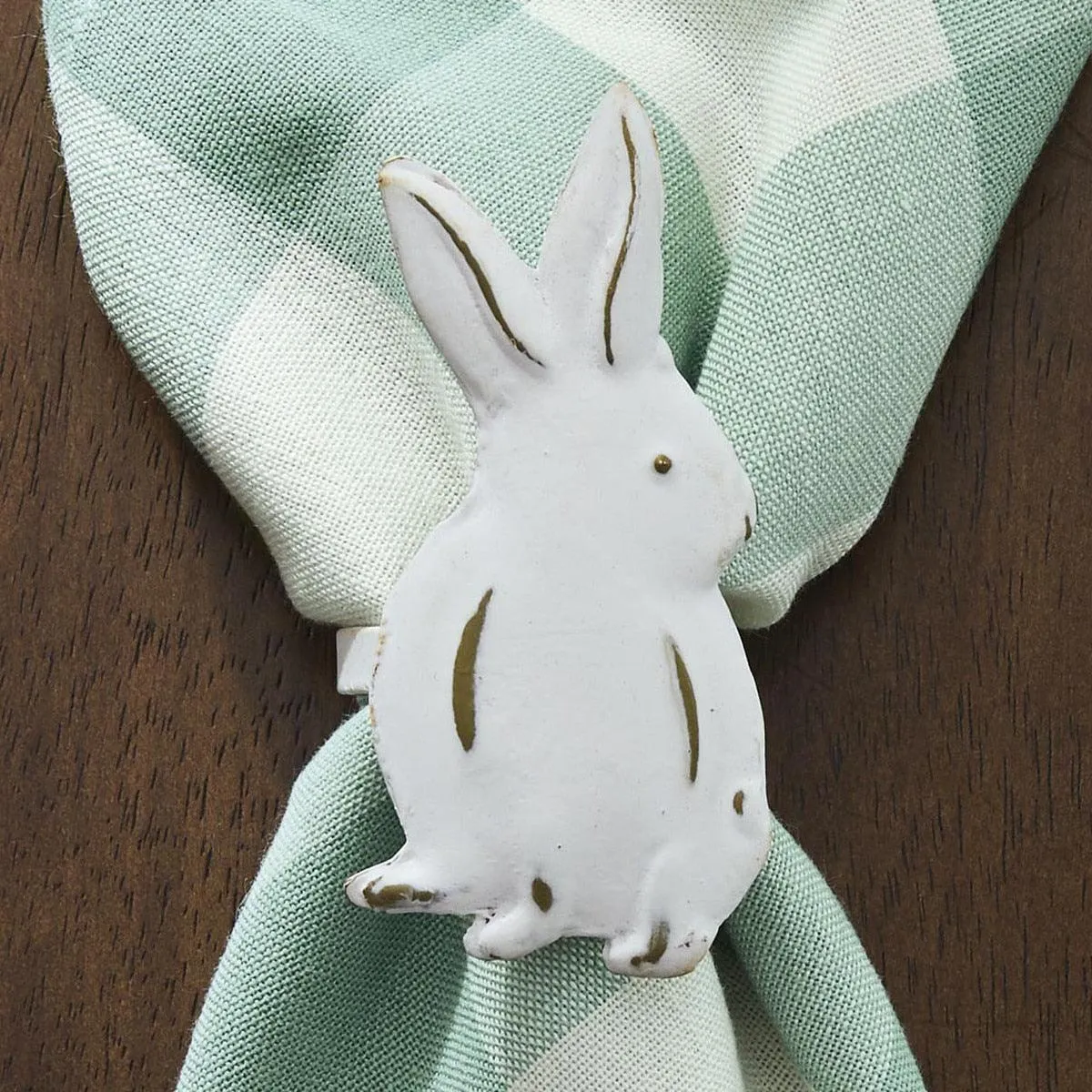 Bunny Napkin Ring - Set of 4 Park Designs