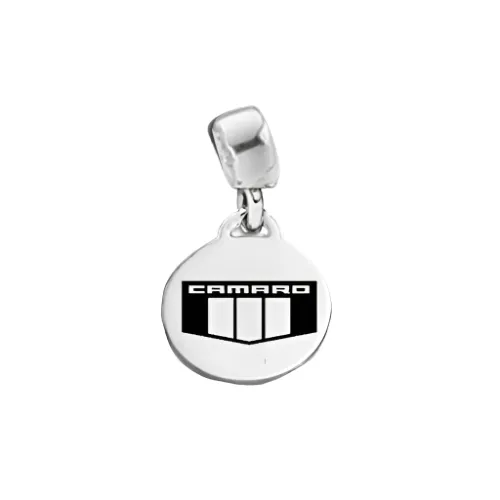 Camaro Emblem - Pandora-Style Plain Base Dangle Bead