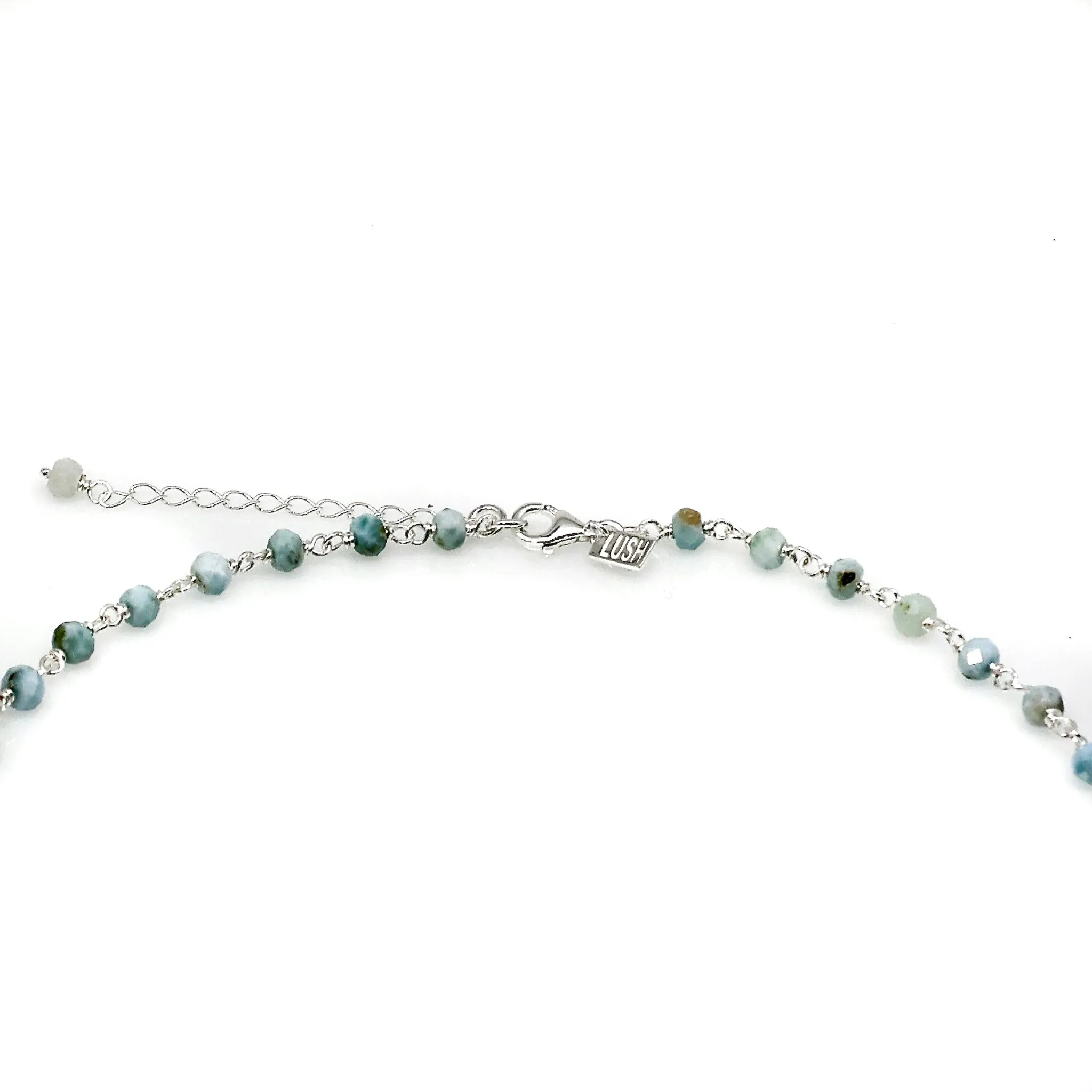 Caribbean Dreams Larimar Necklace