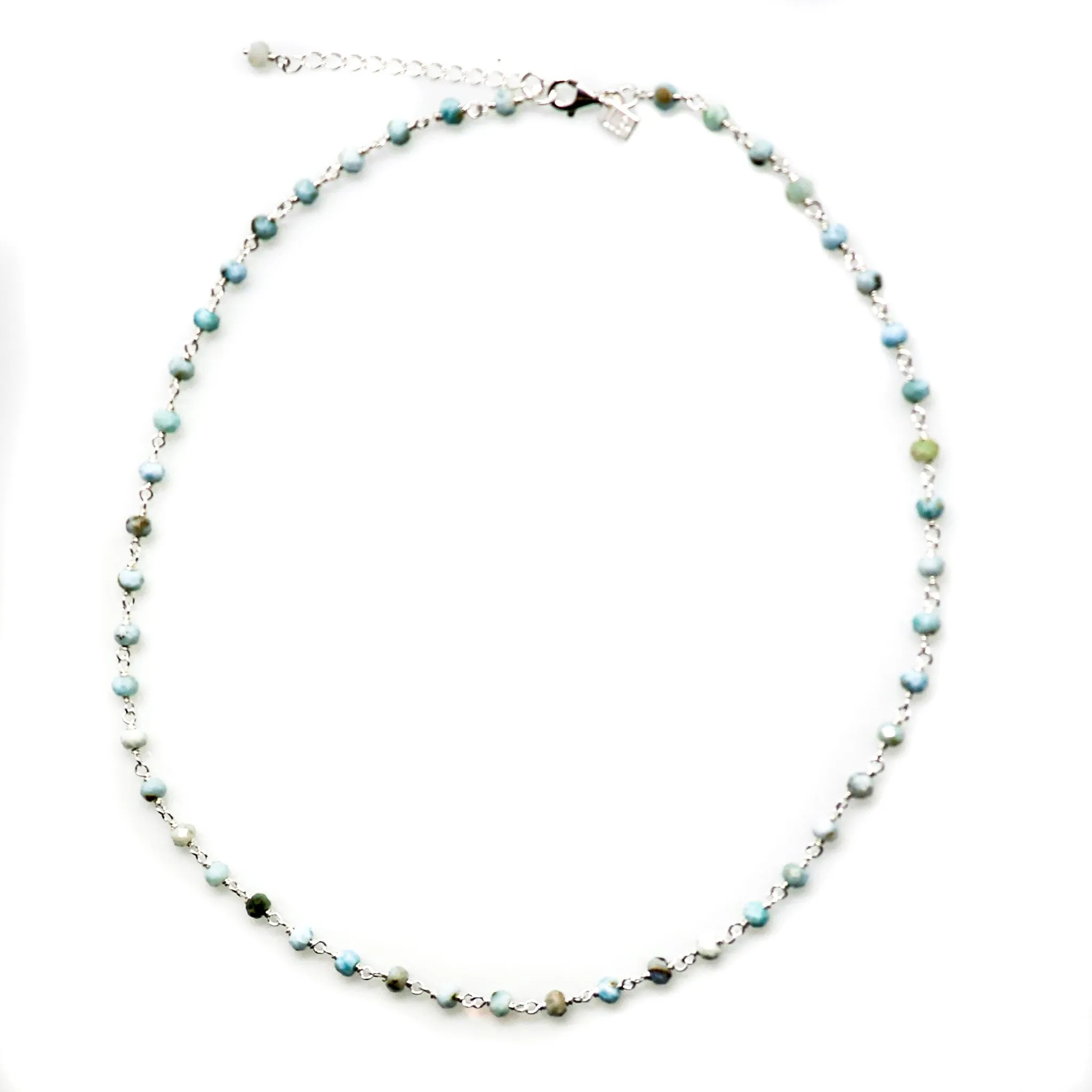 Caribbean Dreams Larimar Necklace
