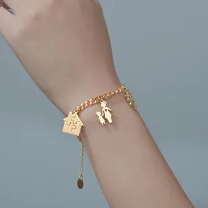 Chain Fashion Multi-style Pendant Bracelets