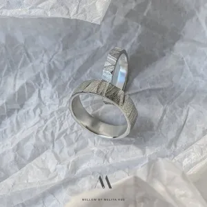 Custom made wedding rings CMW/19