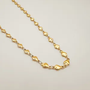 Dainty Heart Chain Necklace