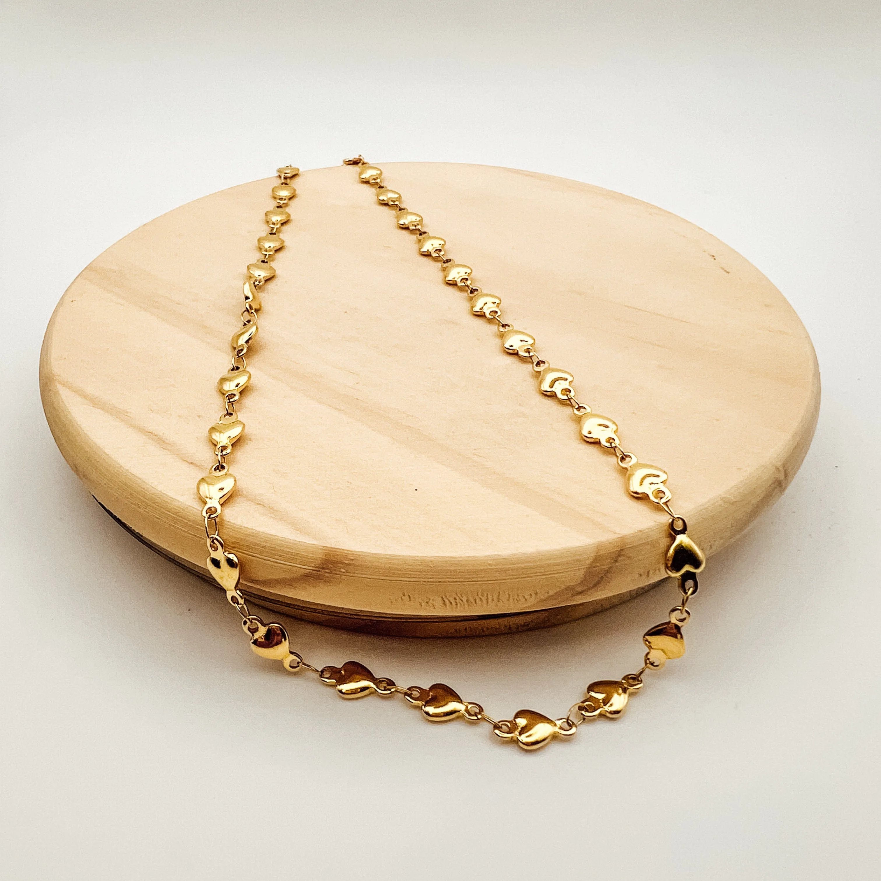 Dainty Heart Chain Necklace