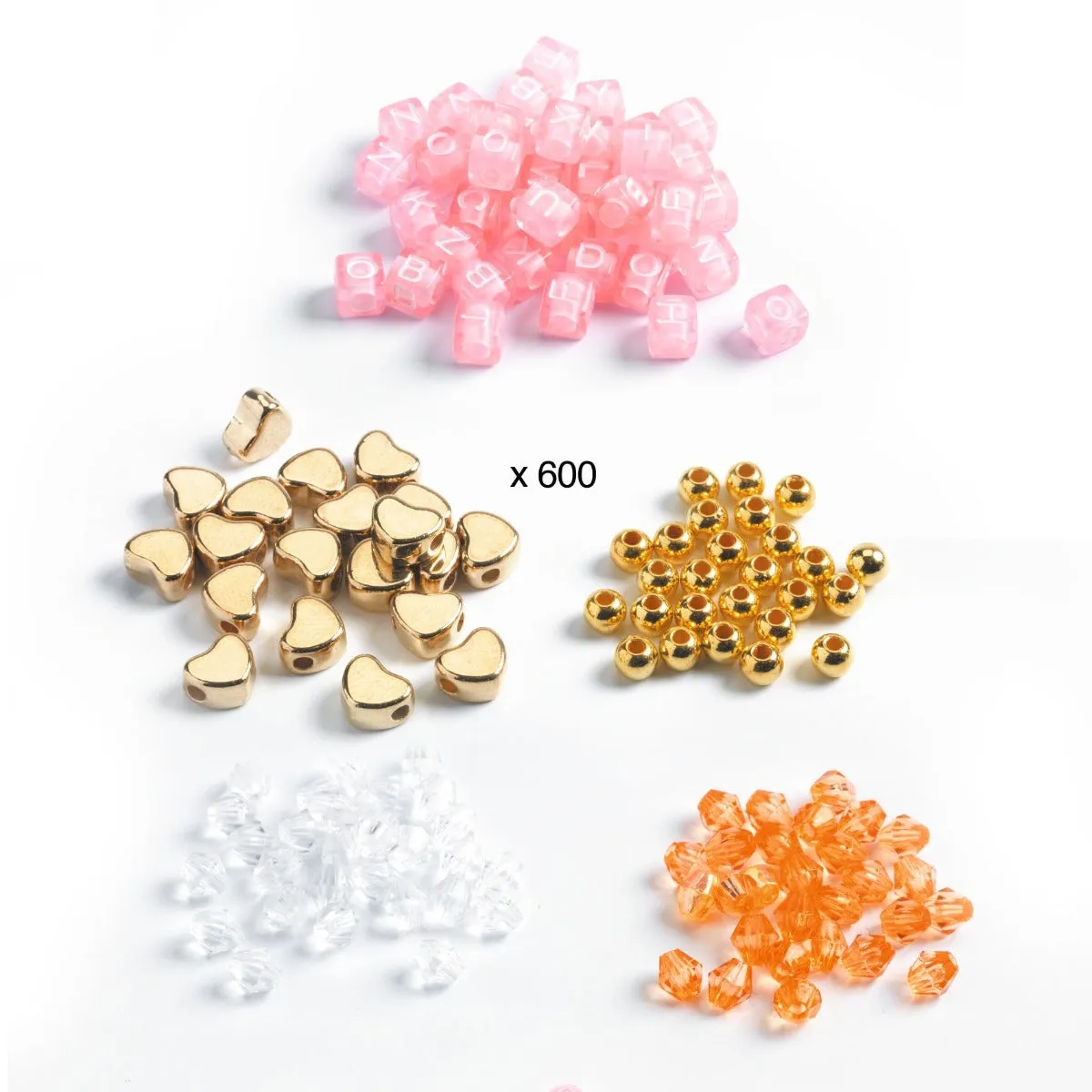 Djeco Alphabet Beads, Gold. Taylor Swift Style Bracelet Bead Set