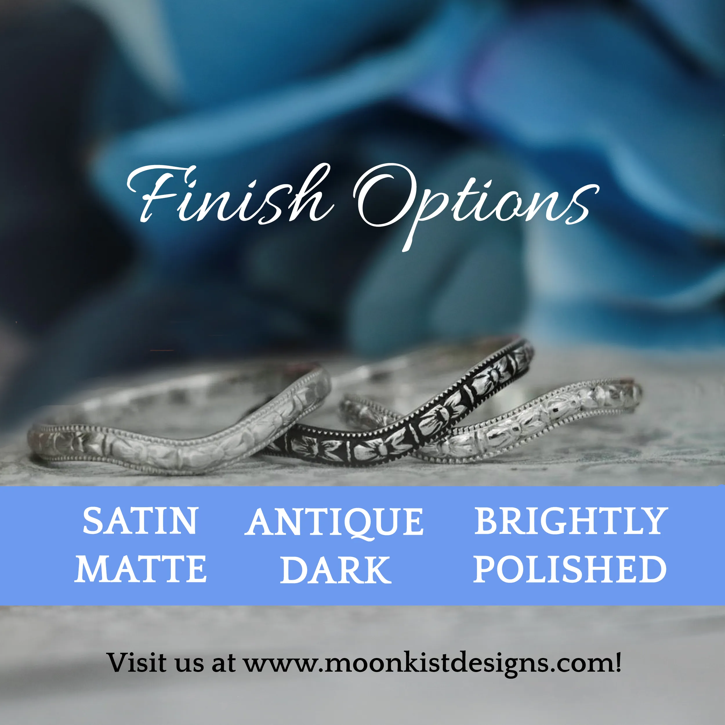 Dragon Wedding Band Set 925 Sterling Silver | Moonkist Designs