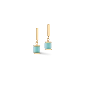 Earrings Precious Statement Cubes multicolour-gentle
