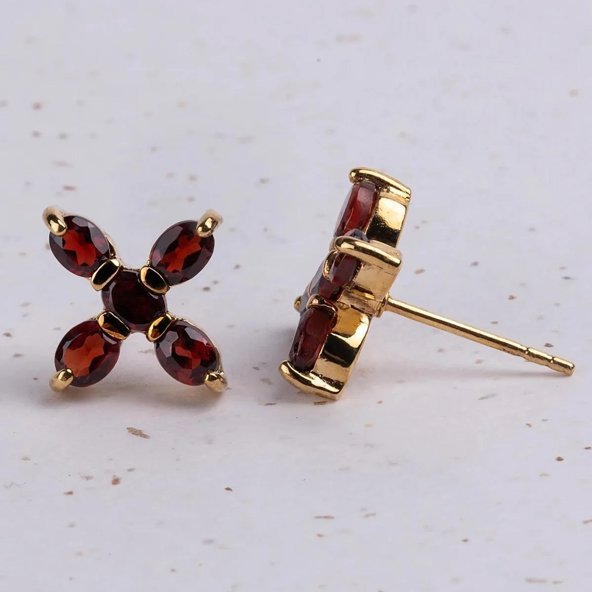 Elizabeth Bennet Cross Earrings - Elegant homage to 'Pride and Prejudice'