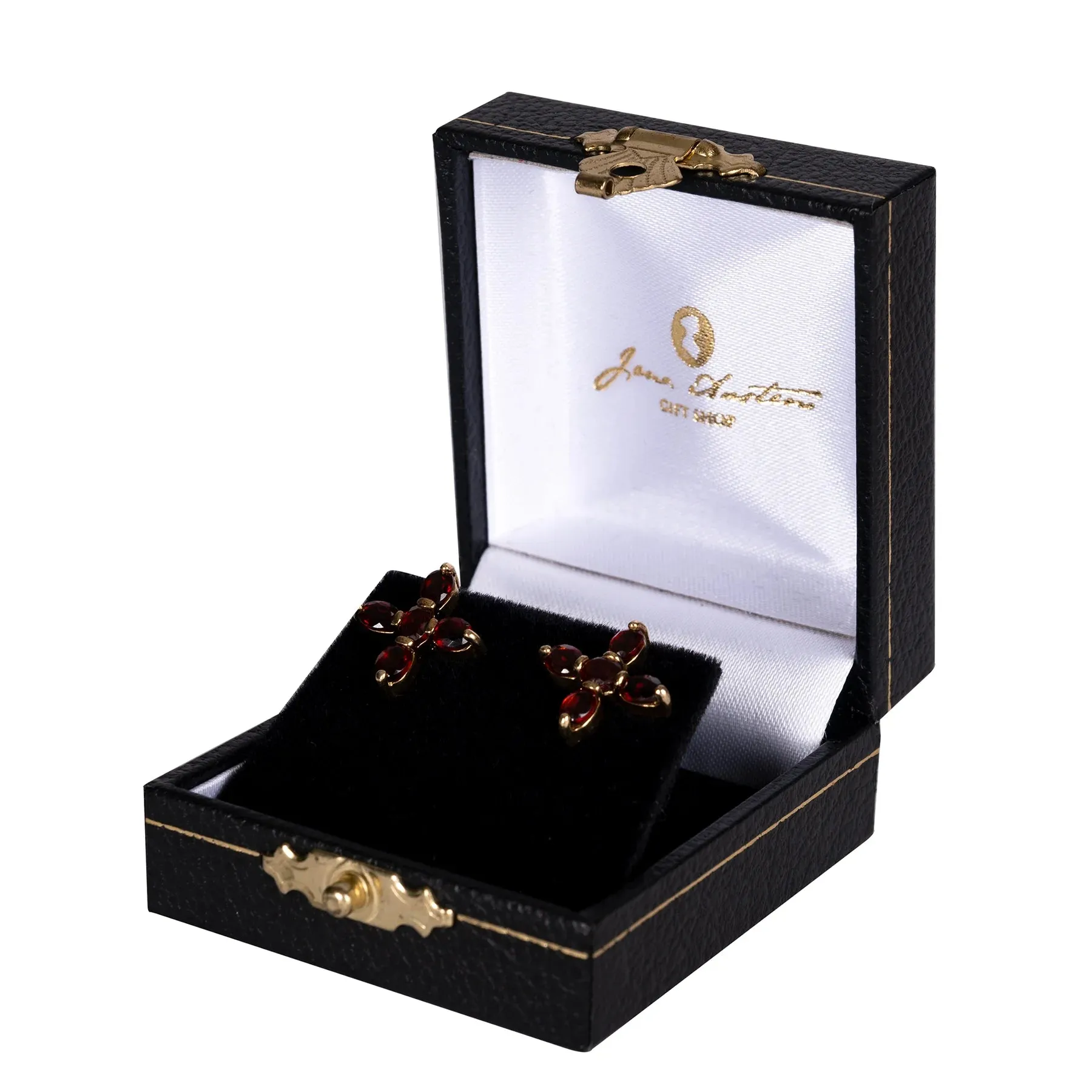Elizabeth Bennet Cross Earrings - Elegant homage to 'Pride and Prejudice'