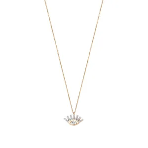 Evil Eye Slim Chain Necklace