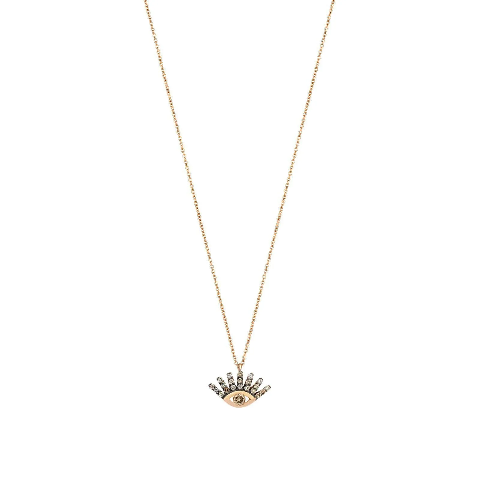 Evil Eye Slim Chain Necklace