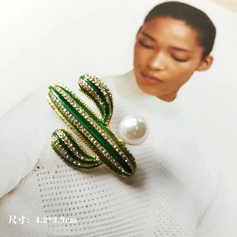 Exquisite Baroque French Retro Pearl Brooch Pin Badge Bag Brooches Jewelry For Women