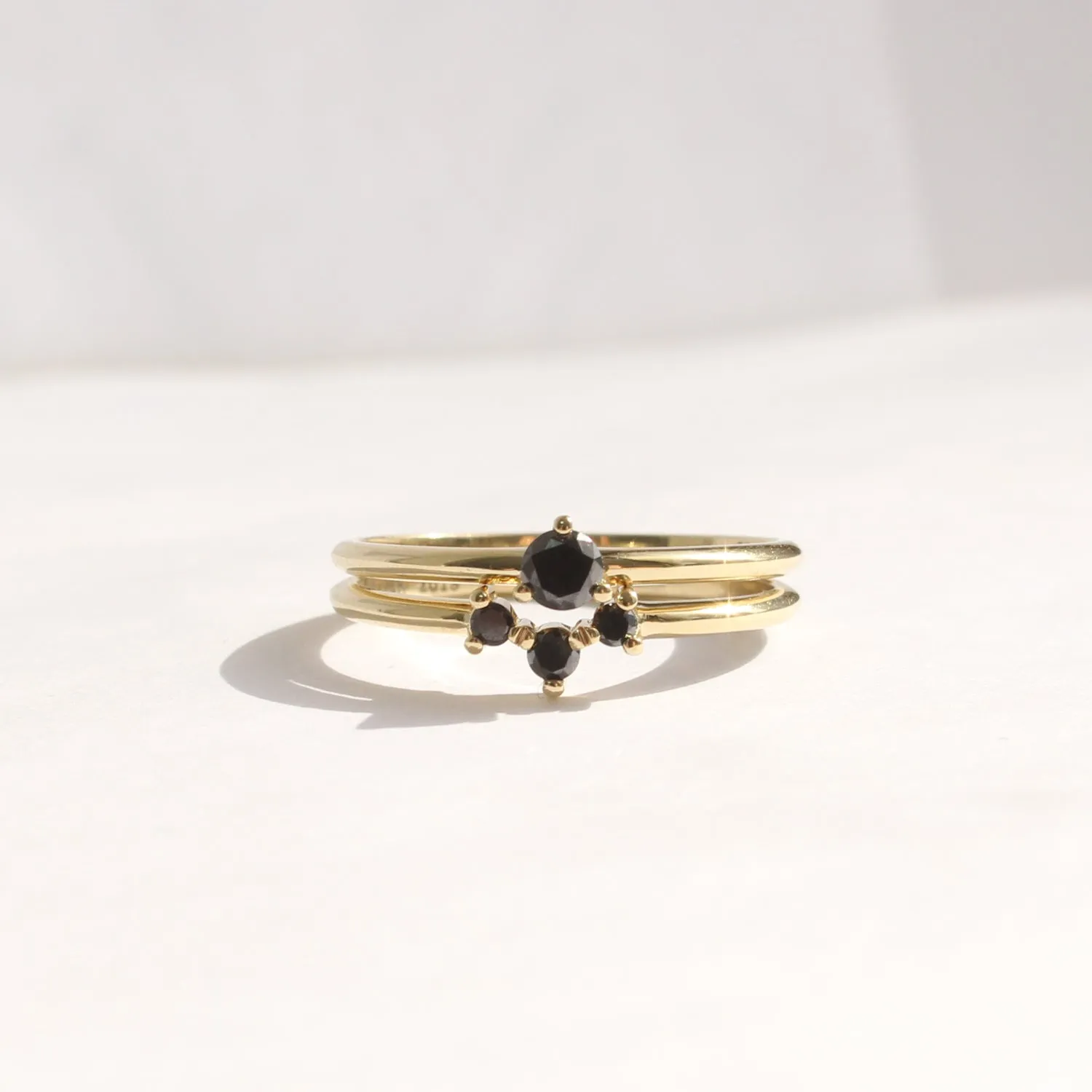 Frida Ring Black Diamonds