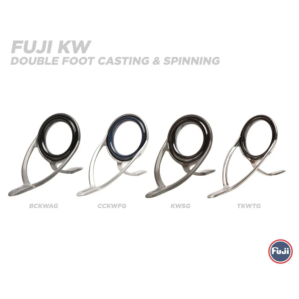 Fuji K-Series Double-Foot Casting & Spinning Guides Model KW