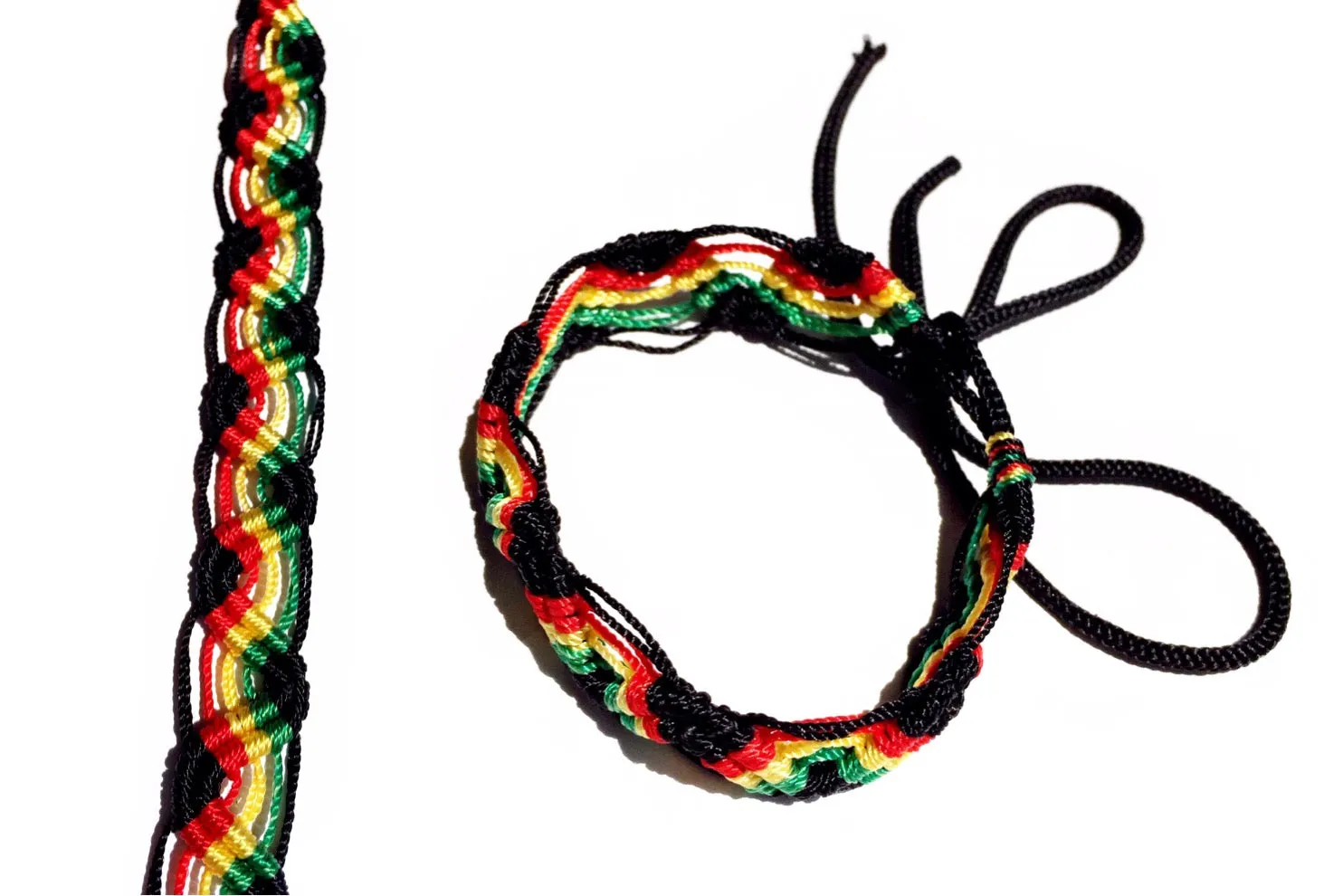 Genuine Jamaican Style Bracelets (Set of 3)