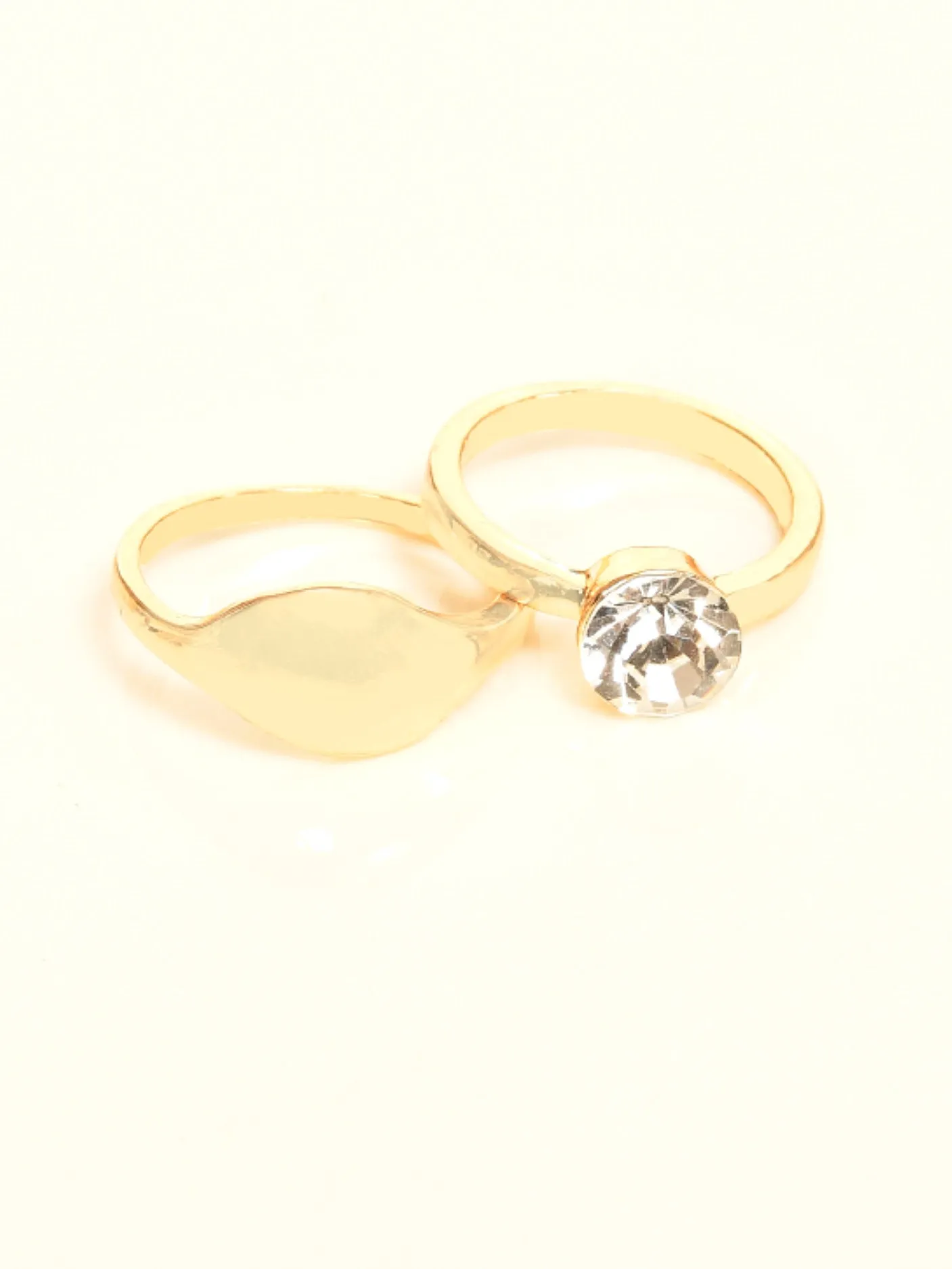 Geometrical Rings Set
