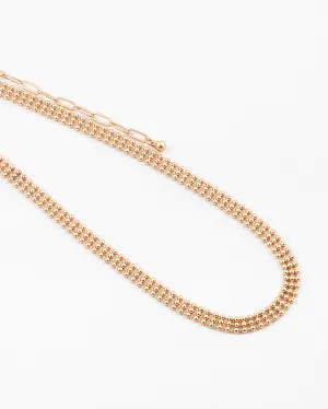 Gold Ball Choker
