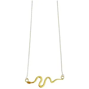 Indie Snake Necklace Gold & Silver
