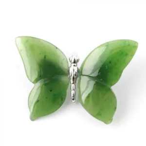 Jade Butterly Brooch