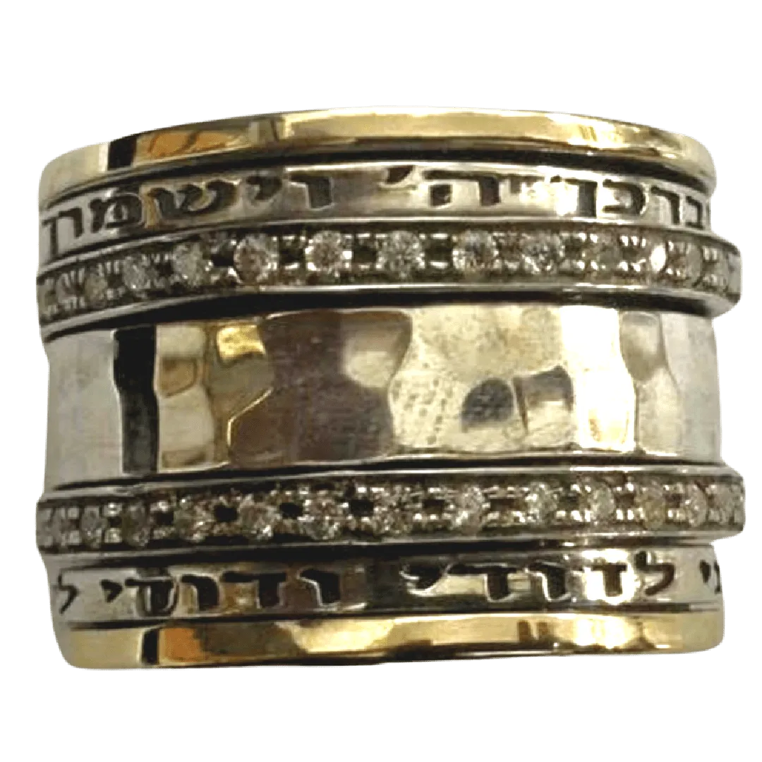 Make a Statement with our Bold Spinner Ring - A chunky, statement ring with a bold, spinning outer band