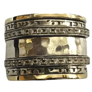 Make a Statement with our Bold Spinner Ring - A chunky, statement ring with a bold, spinning outer band