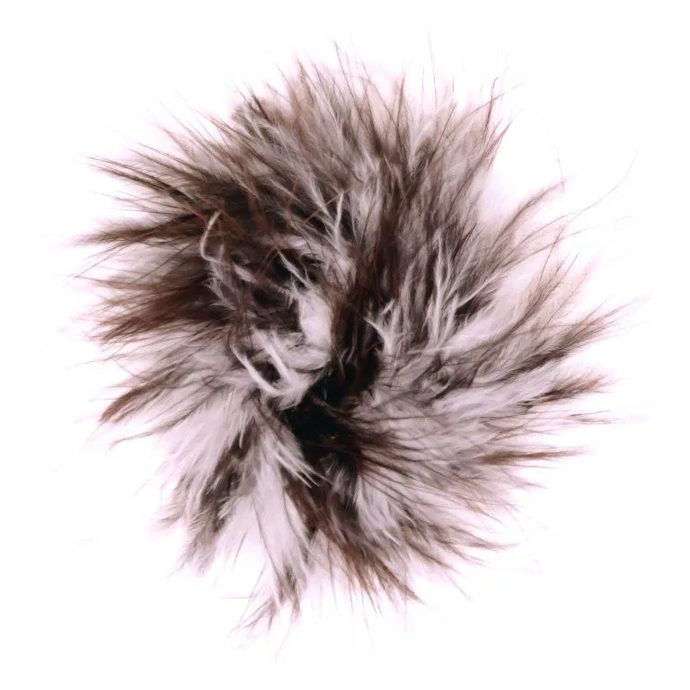 Marabou Feather Brooches - Multi-Colored