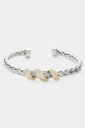 Never Lonely CZ Bracelet