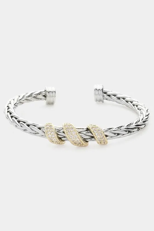 Never Lonely CZ Bracelet