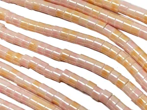 Orange Dual Tone Glass Bead Strings