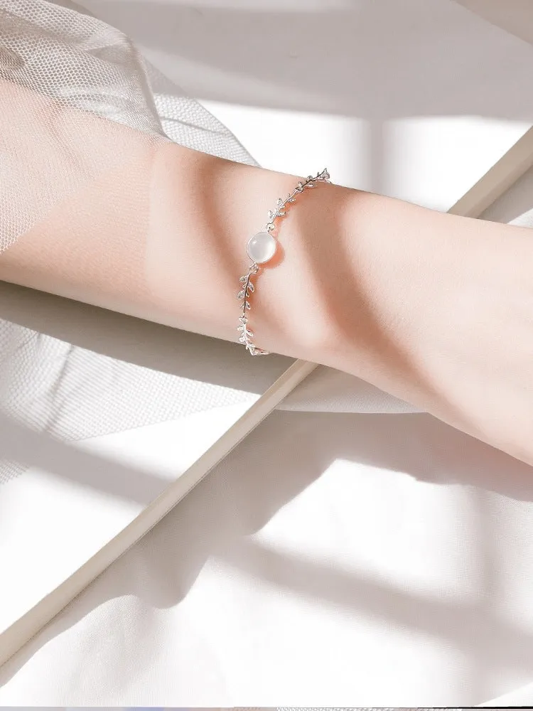 Retro Style Girlfriends Moon Night Forest Bracelet