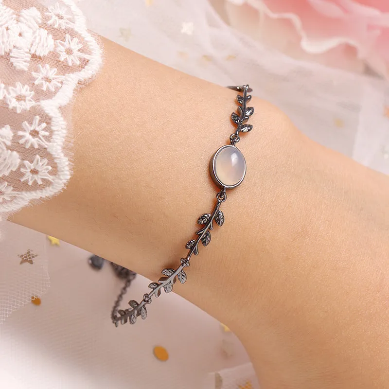 Retro Style Girlfriends Moon Night Forest Bracelet