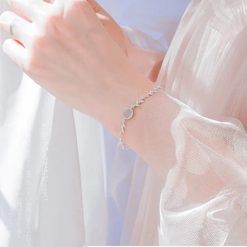 Retro Style Girlfriends Moon Night Forest Bracelet