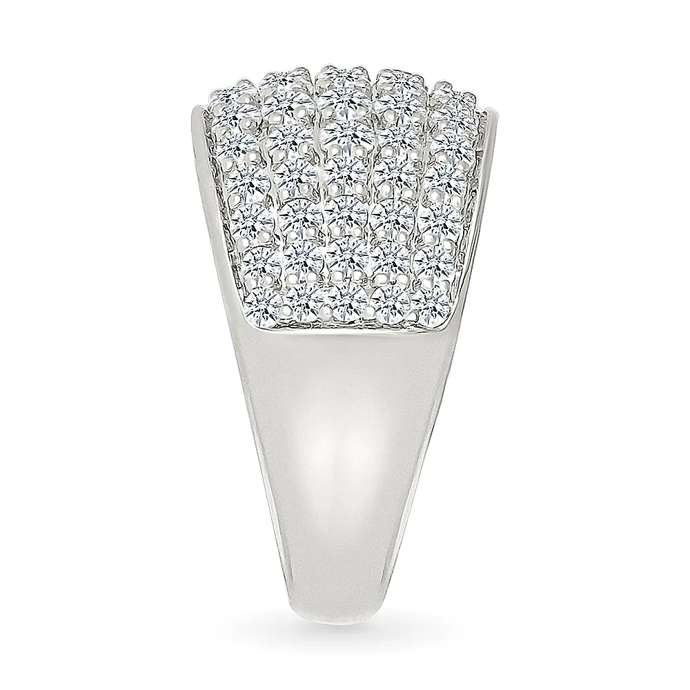 Saisha Gold & Diamond Sparkle Ring