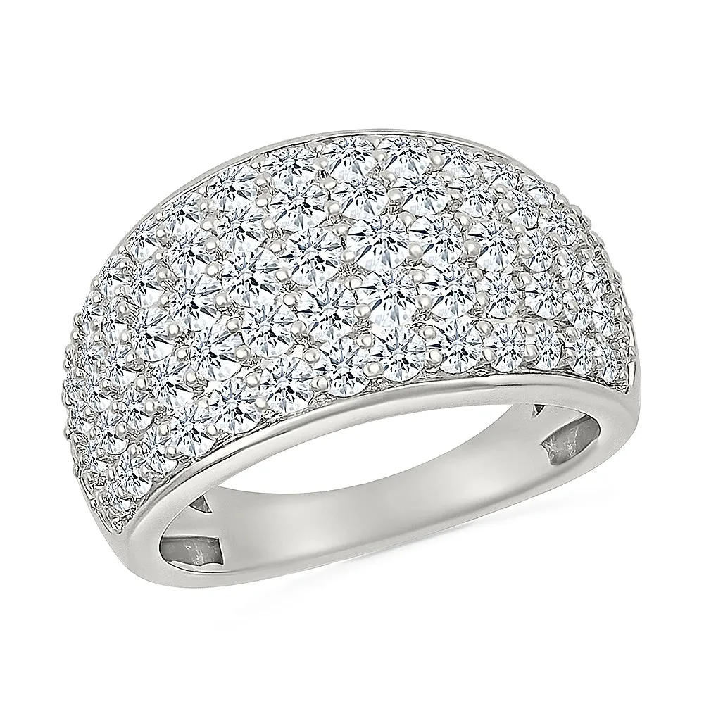 Saisha Gold & Diamond Sparkle Ring