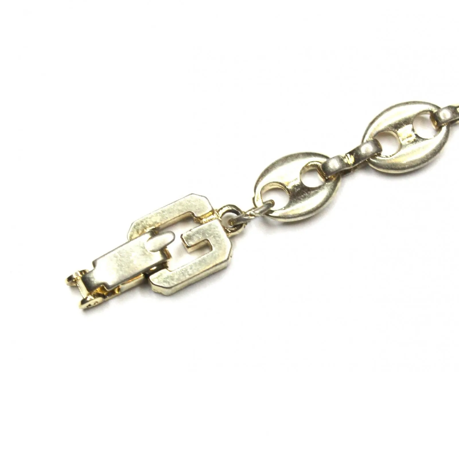 Silver Givenchy Gucci Link Style Bracelet