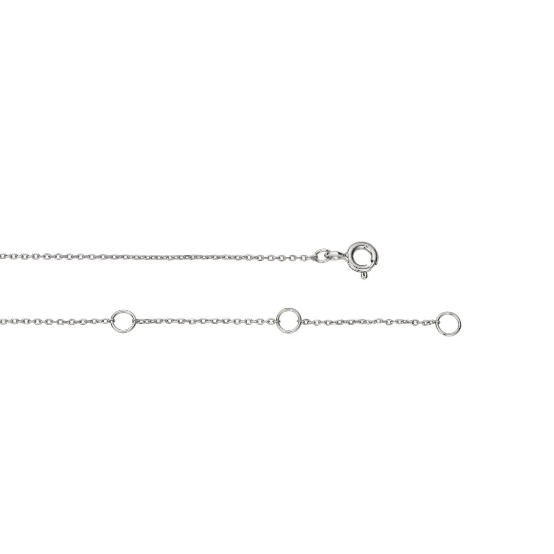 Silver Three Diamond Style Bracelet