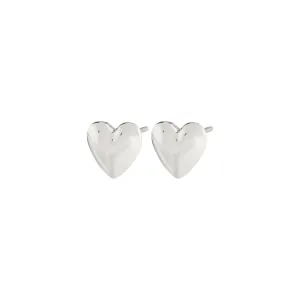 SOPHIA heart earrings silver-plated